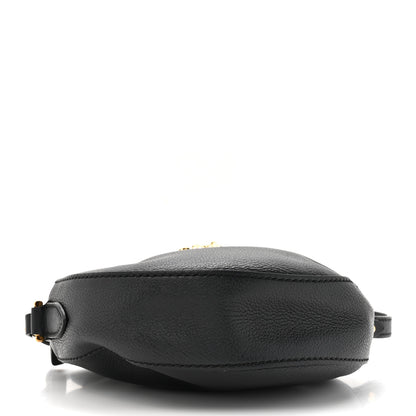 Versace Calfskin La Medusa Round Camera Bag Black 4 of 11