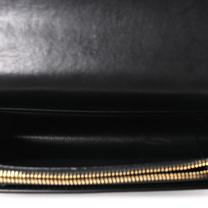 Saint Laurent Calfskin Monogram Sunset Chain Wallet Black 5 of 9