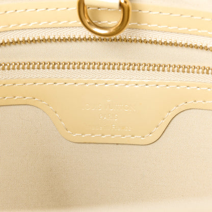 Louis Vuitton Vernis Wilshire PM Blanc Corail 7 of 13