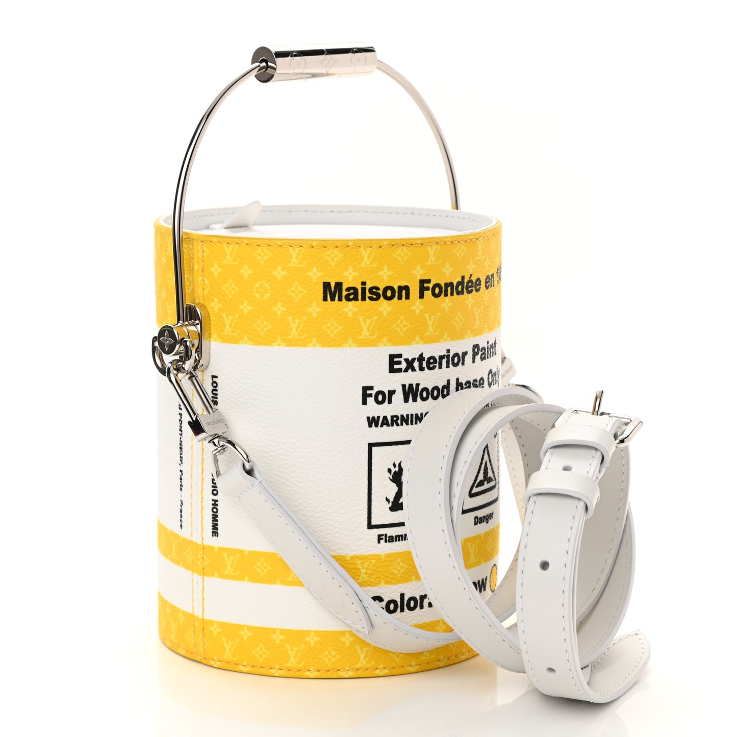 Monogram LV Paint Can Yellow
