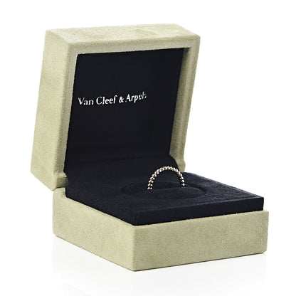 Van Cleef & Arpels 18K Yellow Gold Small Perlee Ring 46 3.75 5 of 5