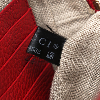 Gucci Monogram Mini Bree Messenger Bag Red 7 of 21