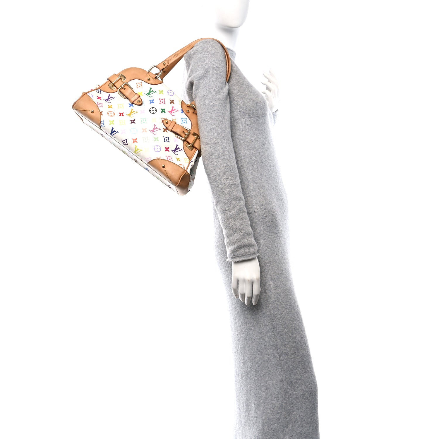 Louis Vuitton Monogram Multicolor Claudia White 2 of 10
