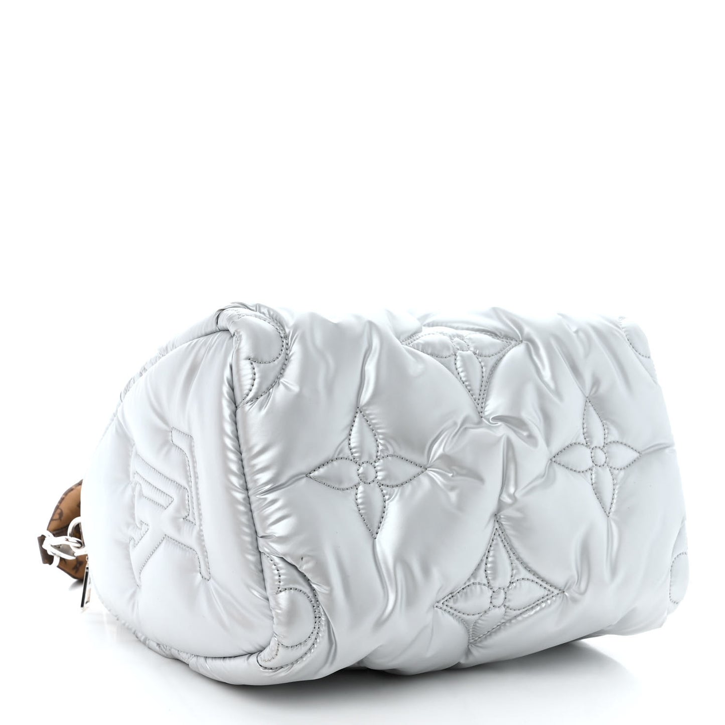 Econyl Mini Monogram Pillow Speedy Bandouliere 25 Silver