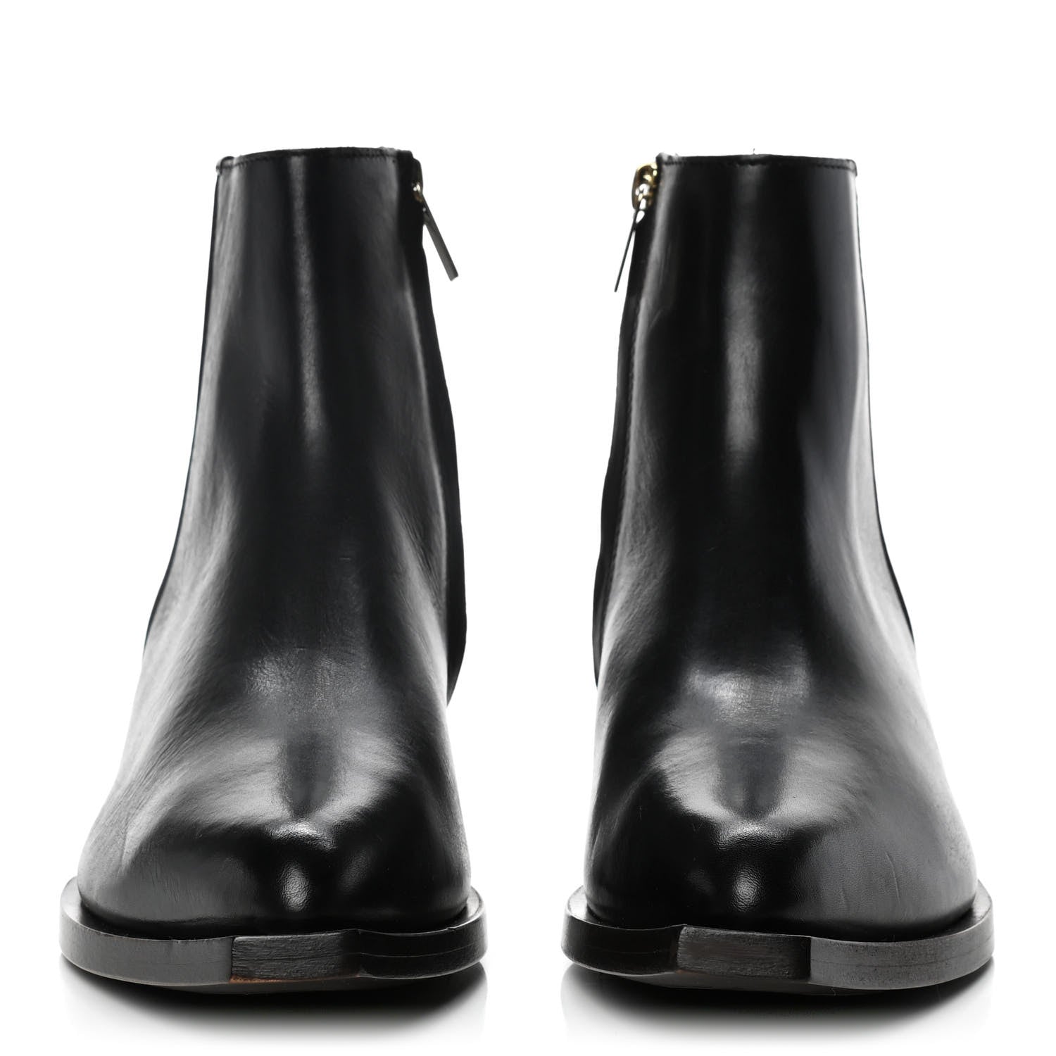 Jimmy Choo Calfskin Jun Ankle Boots 37 Black 2 of 8