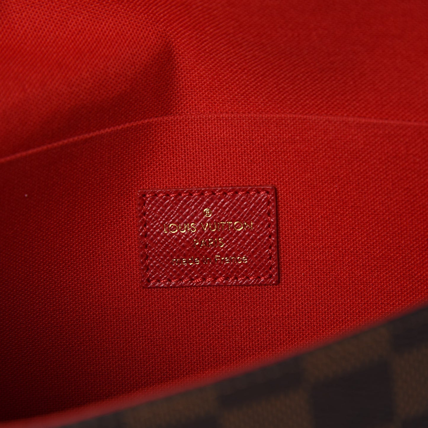 Damier Ebene Pochette Felicie Chain Wallet
