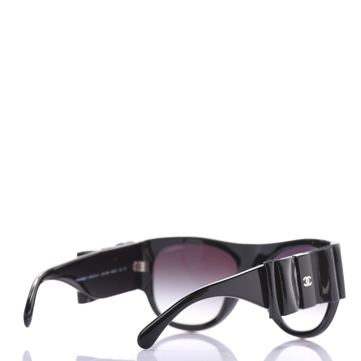 Chanel CC Bow Sunglasses 5276-Q-A Black 4 of 7