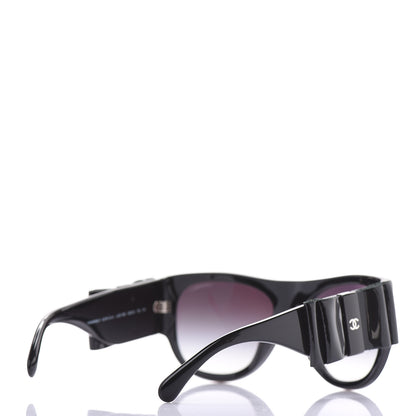 Chanel CC Bow Sunglasses 5276-Q-A Black 4 of 7