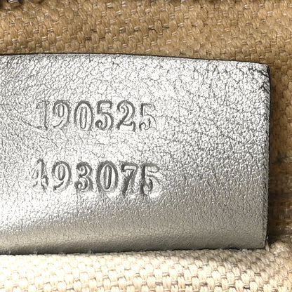 Gucci Metallic Guccissima Medium D Gold Hobo Silver 7 of 12