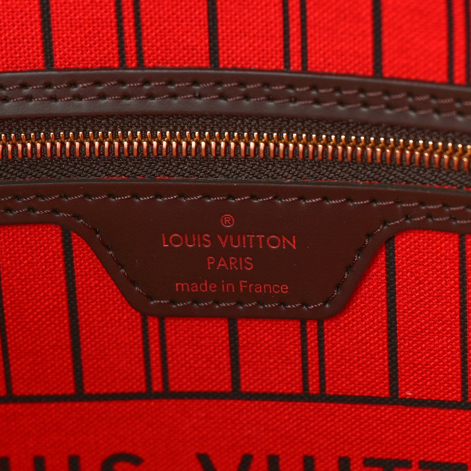 Louis Vuitton Damier Ebene Neo Neverfull MM 7 of 9