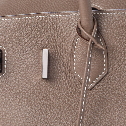 Hermes Togo Birkin 30 Etoupe 25 of 36