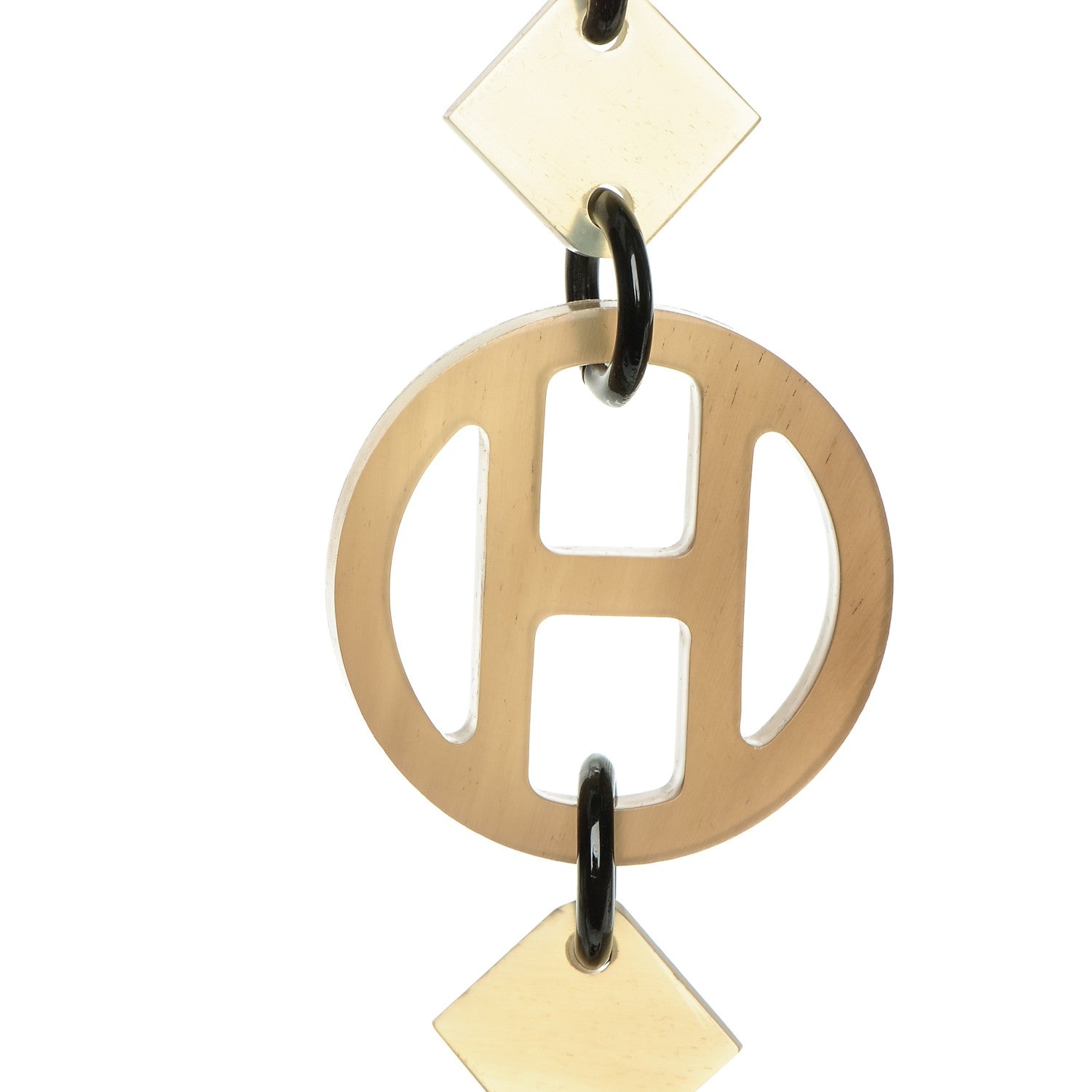 Hermes Buffalo Horn Lacquer Lena Necklace 4 of 7