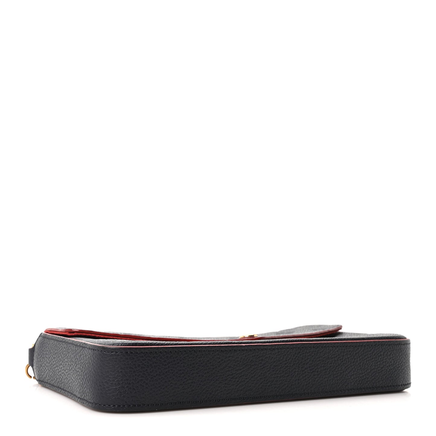 Empreinte Pochette Felicie Chain Wallet Marine Rouge