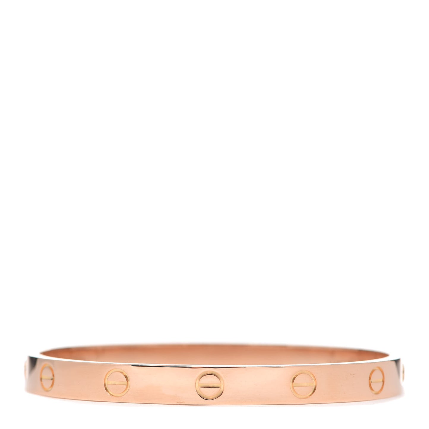 18K Pink Gold LOVE Bracelet 17