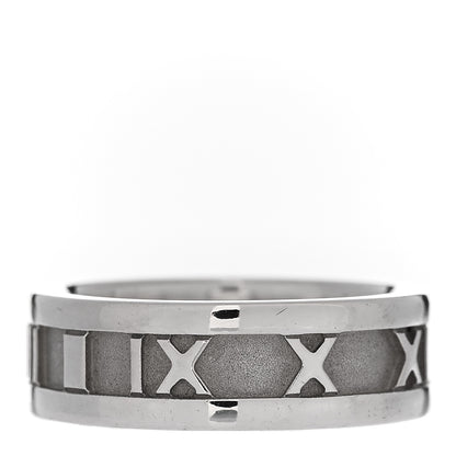 Tiffany Sterling Silver Atlas Ring 51 5.75 3 of 4