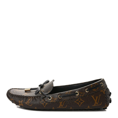 Louis Vuitton Patent Monogram Gloria Loafers 37.5 1 of 9