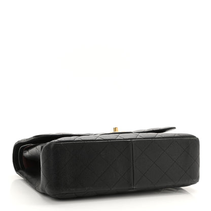 Chanel Caviar Quilted Jumbo Double Flap Black 4 of 12