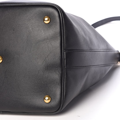 Saint Laurent Calfskin Large Emmanuelle Bucket Bag Black 12 of 13