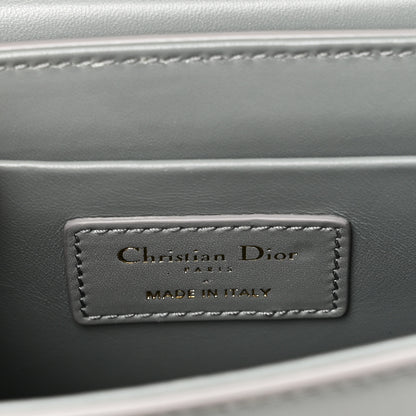 Christian Dior Box Calfskin 30 Montaigne Box Bag Stone Grey 6 of 9