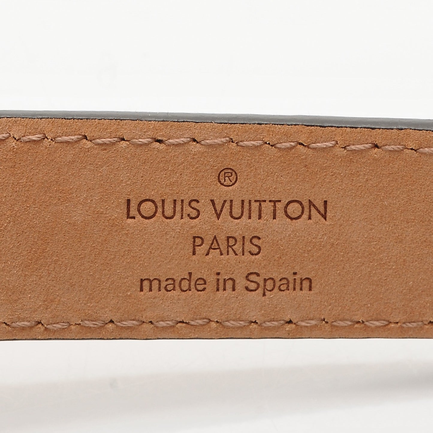Monogram LV Initiales Belt 80 32