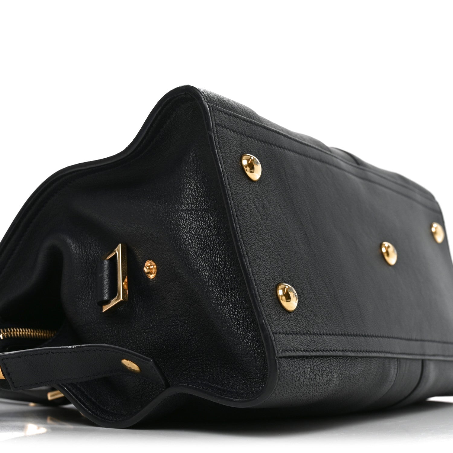 Saint Laurent Sheepskin Small Cabas Chyc Black 9 of 10