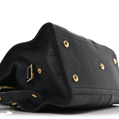 Saint Laurent Sheepskin Small Cabas Chyc Black 9 of 10