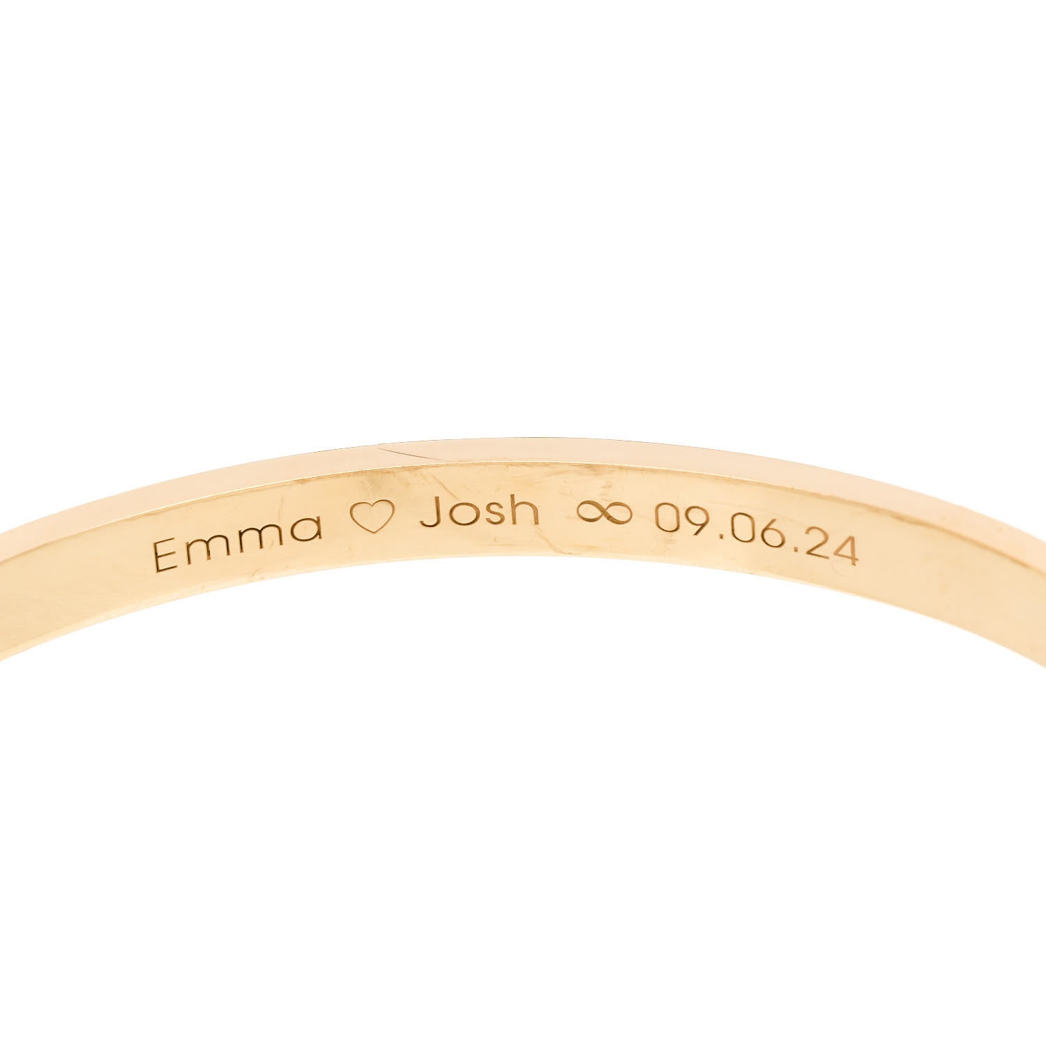 Cartier 18K Yellow Gold Brushed Finish LOVE Bracelet 22 7 of 9