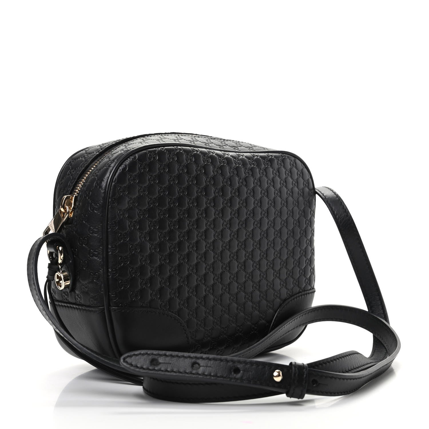 Gucci Microguccissima Mini Bree Messenger Bag Black 3 of 9