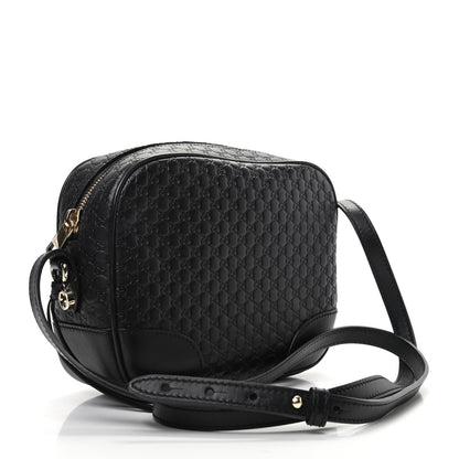 Gucci Microguccissima Mini Bree Messenger Bag Black 3 of 9