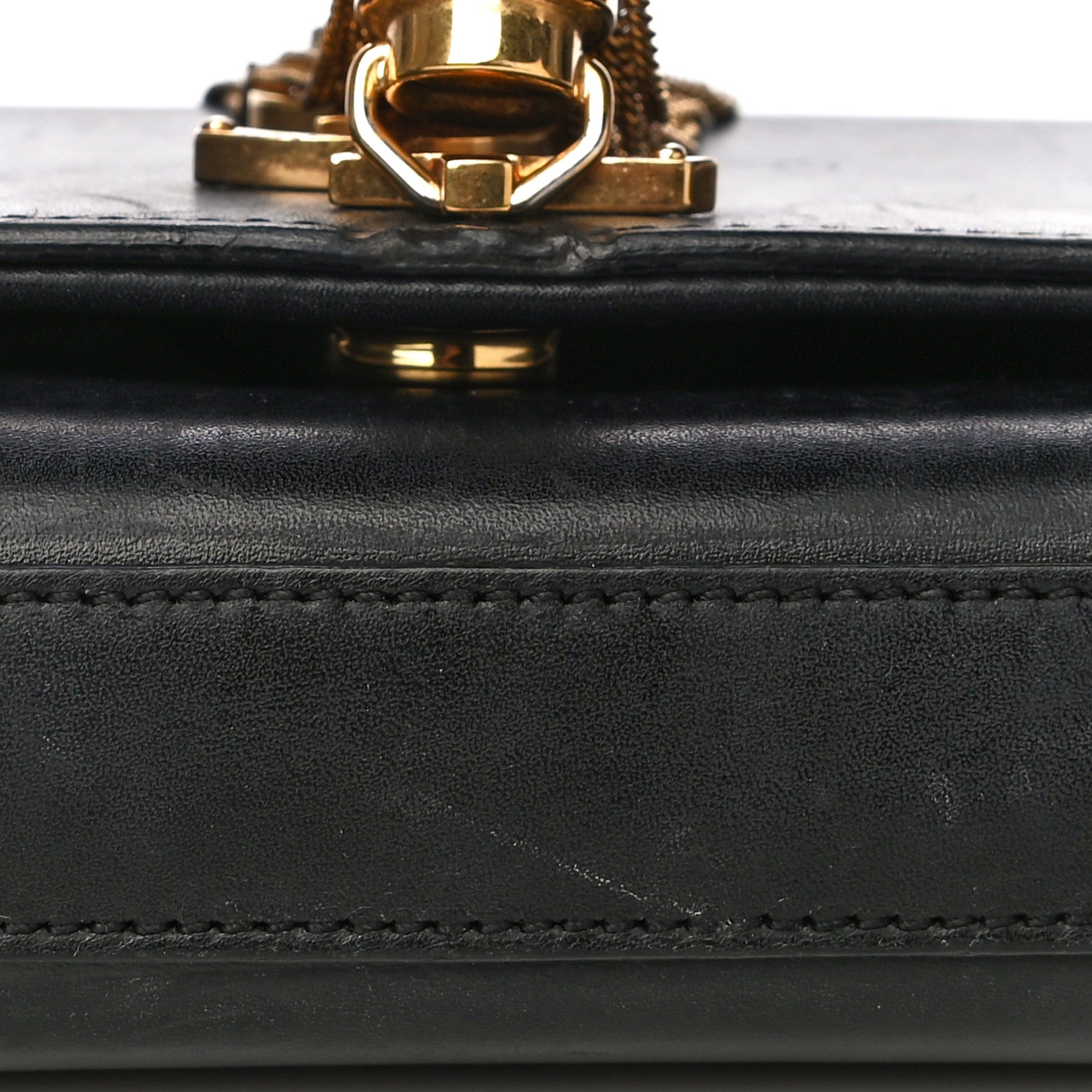Saint Laurent Calfskin Small Classic Monogram Kate Tassel Satchel Black 20 of 26