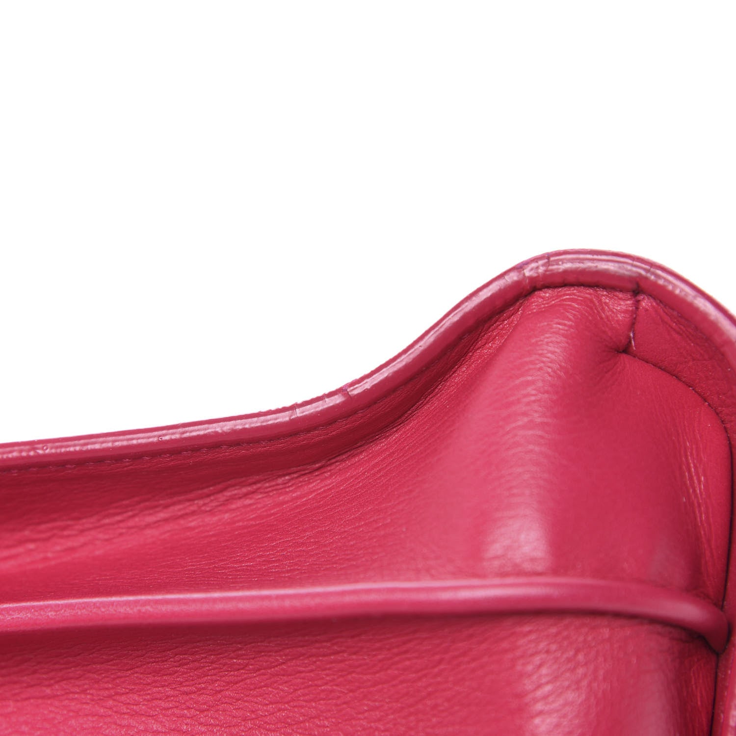 Saint Laurent Calfskin Small Sac De Jour Lipstick Fuchsia 10 of 14