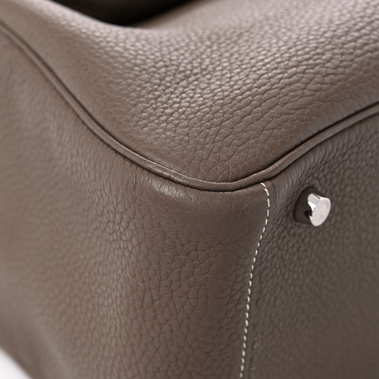 Hermes Taurillon Clemence Lindy 30 Etoupe 8 of 11