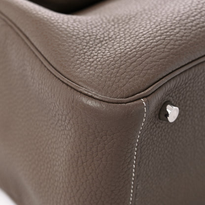 Hermes Taurillon Clemence Lindy 30 Etoupe 8 of 11