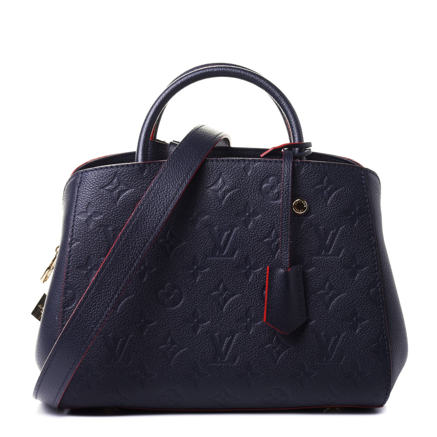 Louis Vuitton Empreinte Montaigne BB Marine Rouge 1 of 4