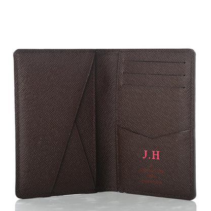 Louis Vuitton Damier Ebene Pocket Organizer NM 5 of 7