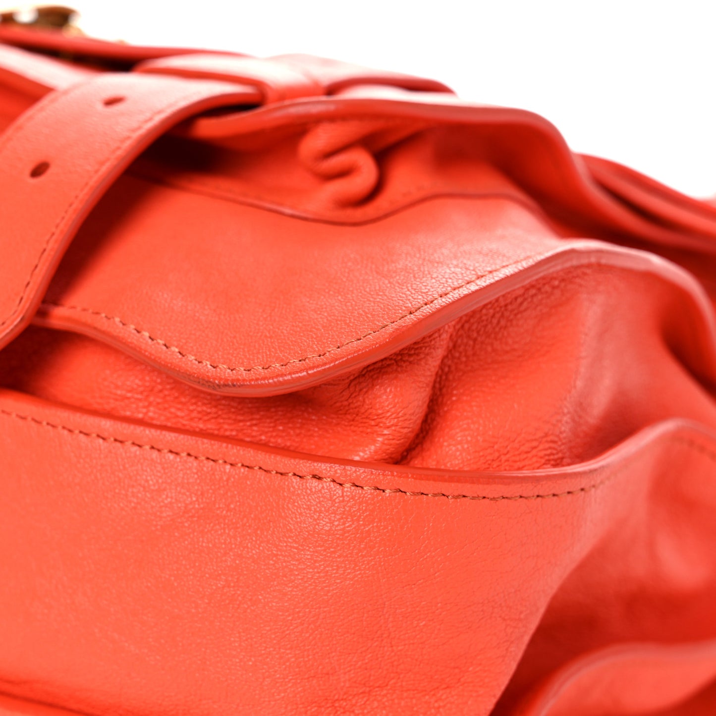 Lambskin Large PS1 Satchel Grapefruit
