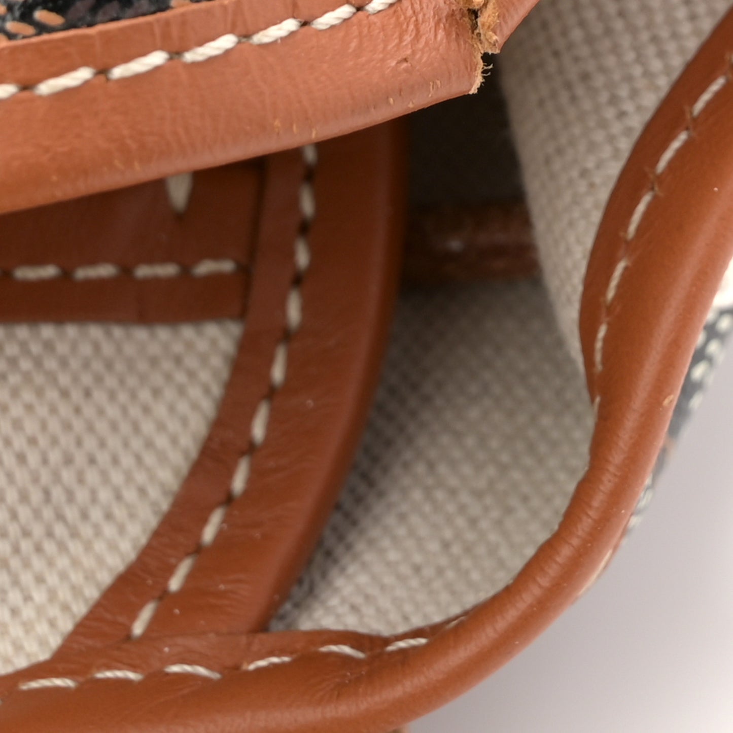 Goyardine Calfskin Alpin MM Backpack Gold Black