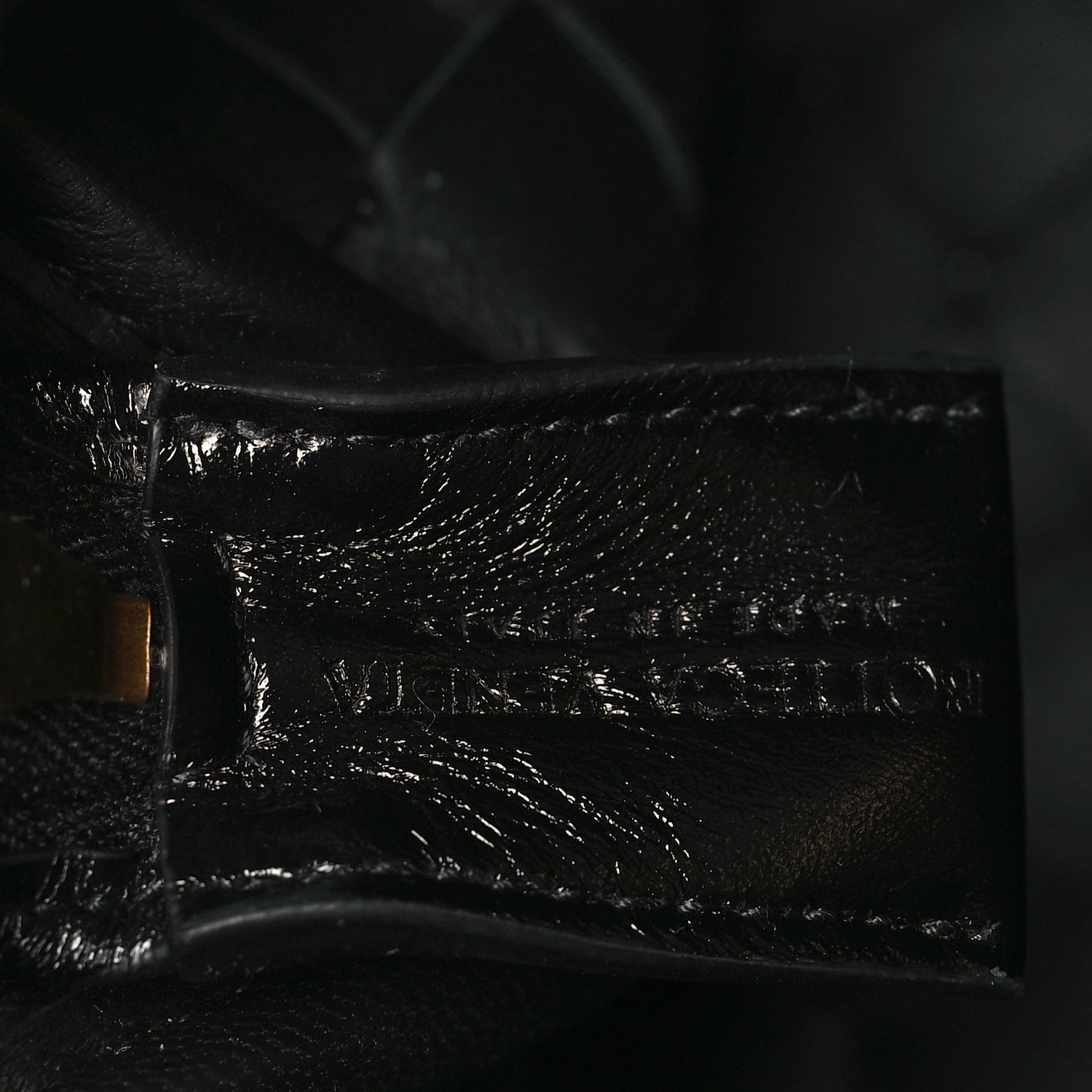 Bottega Veneta Nappa Intrecciato Metallic Knot Mini Loop Camera Bag Black 6 of 8