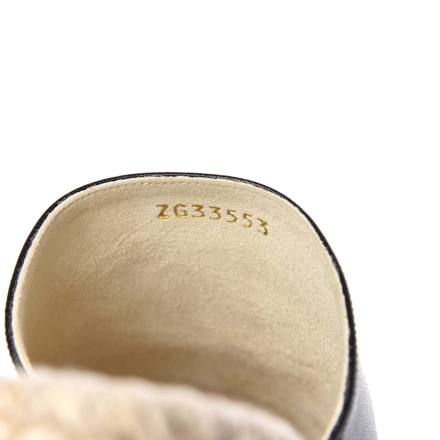 Chanel Iridescent Goatskin Patent CC Espadrille Mules 41 Black 7 of 14