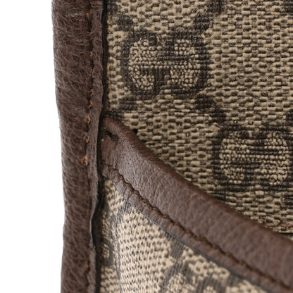Gucci GG Supreme Monogram Neo Vintage Web Belt Bag Brown 13 of 13