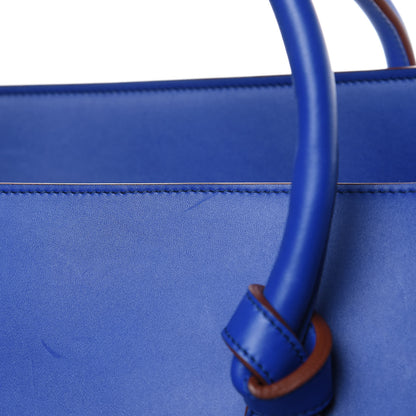 Celine Natural Calfskin Medium Tie Knot Tote Indigo 14 of 20