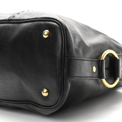Saint Laurent Calfskin Large Muse Black 9 of 13