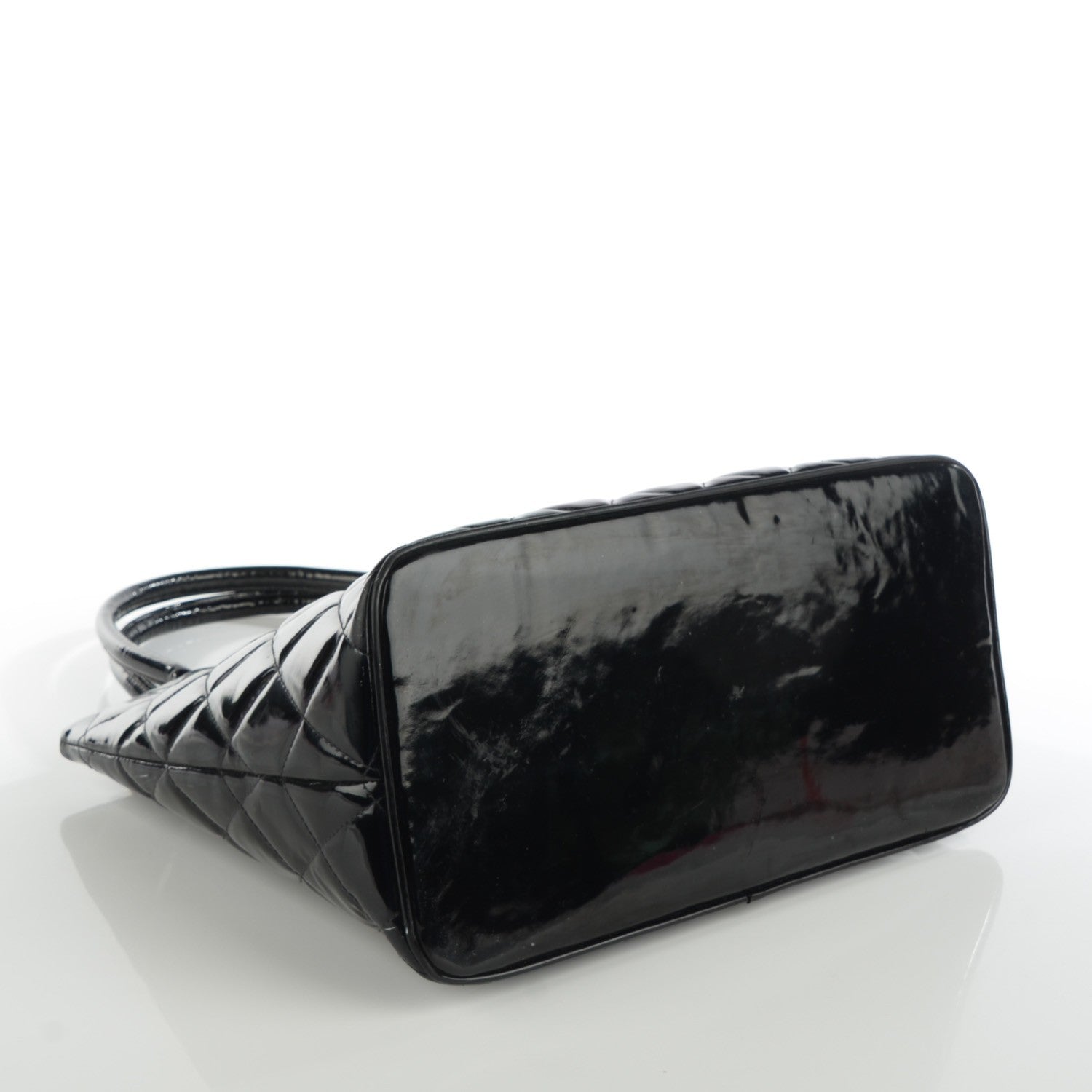 Chanel Patent Medallion Tote Black 4 of 9