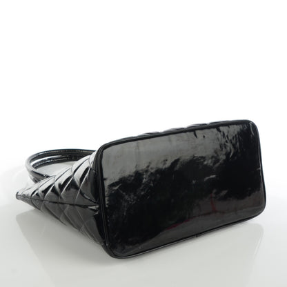 Chanel Patent Medallion Tote Black 4 of 9