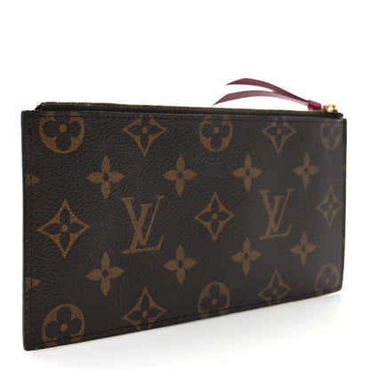Louis Vuitton Monogram Felicie Chain Wallet Zippered Insert Fuchsia 3 of 6