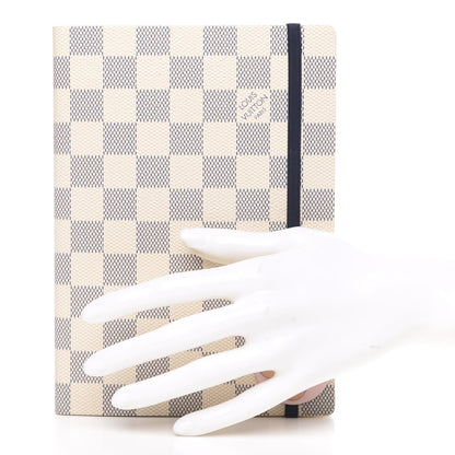 Louis Vuitton Damier Azur Flower Gustave Notebook 2 of 9