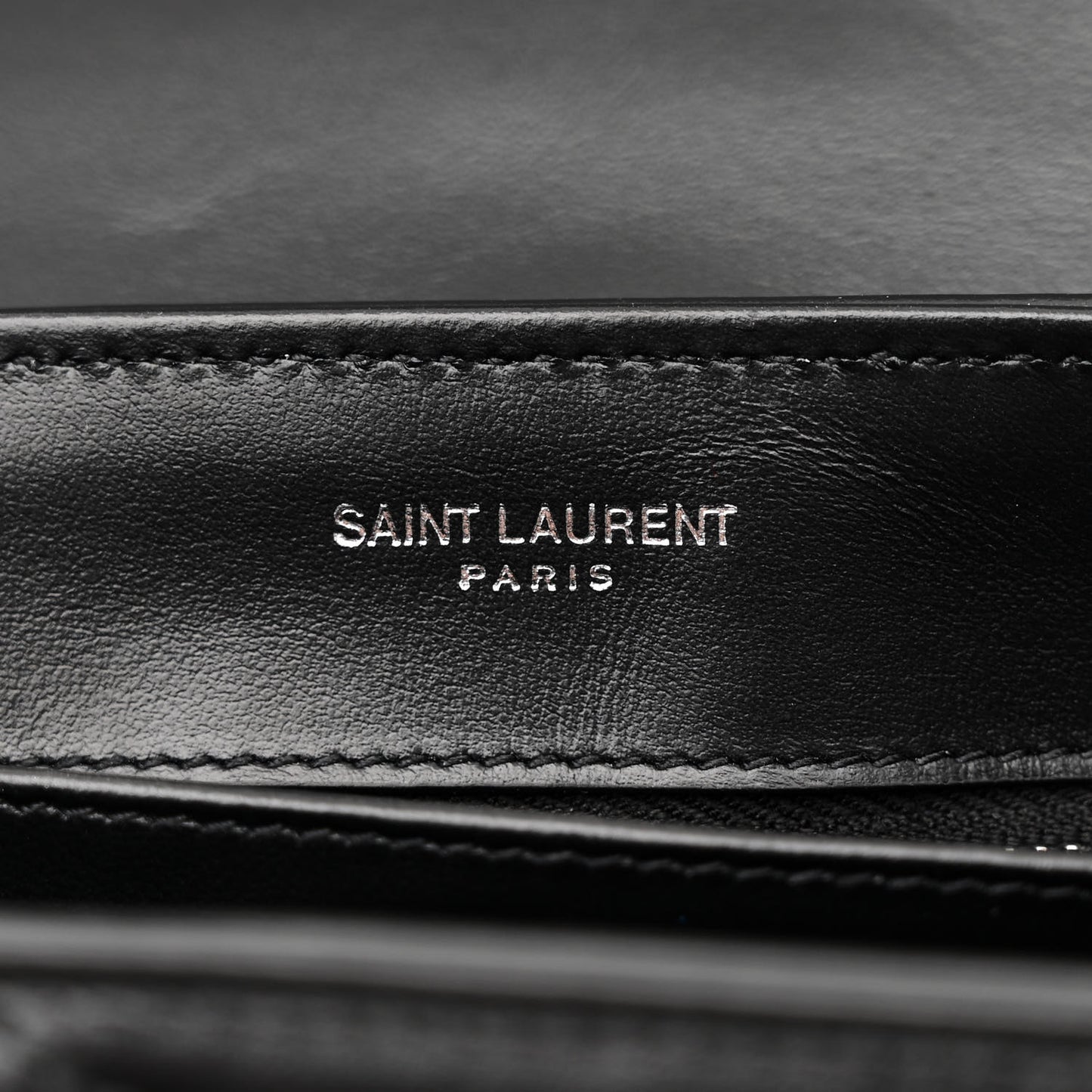 Calfskin Y Quilted Monogram Toy Loulou Crossbody Bag Black
