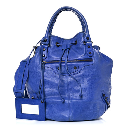 Balenciaga Agneau Classic Hardware Pompon Outremer 1 of 28