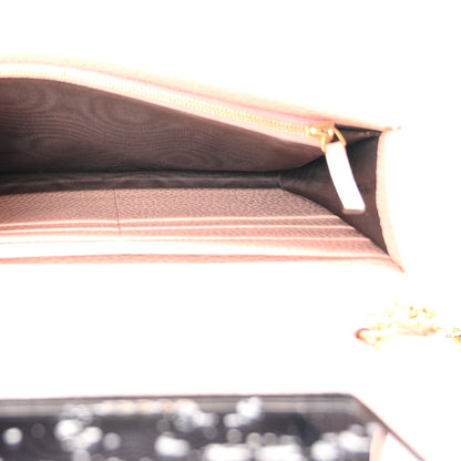 Gucci Dollar Calfskin Mini GG Marmont Chain Wallet Perfect Pink 5 of 9