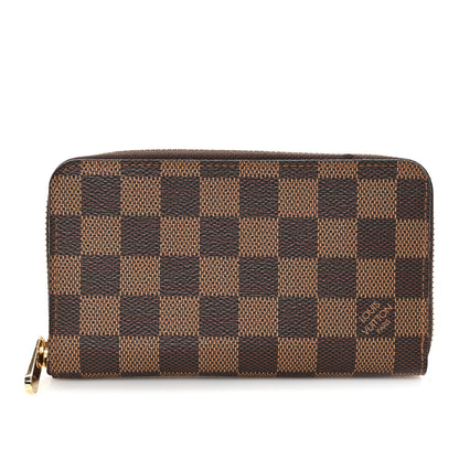 Louis Vuitton Damier Ebene Porte-Monnaie Zippy Wallet 1 of 6